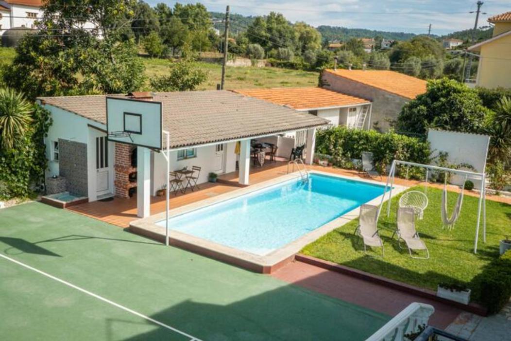 Delfim E Carmo - Entire House Com Piscina Villa São Pedro do Sul Dış mekan fotoğraf